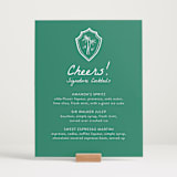 "Palm Tree Crest" - Bar Signs in Palm by Erika Firm - In Use