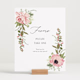 "Timeless Blooms" - Bar Signs in Peony by Susan Moyal - In Use
