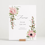 "Timeless Blooms" - Bar Signs in Peony by Susan Moyal - In Use