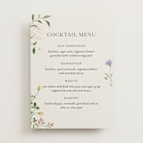 "Wild meadow" - Bar Signs in Elder Flower by Sarah Knight - Front