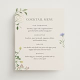 "Wild meadow" - Bar Signs in Elder Flower by Sarah Knight - Front