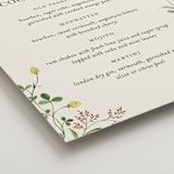 "Wild meadow" - Bar Signs in Elder Flower by Sarah Knight - Detail