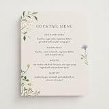 "Wild meadow" - Bar Signs in Elder Flower by Sarah Knight - Front
