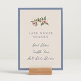 "A wedding in Low Country" - Bar Signs in Cornflower by Chris Griffith - In Use