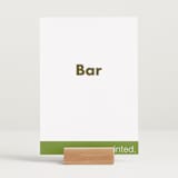 "Portrait Custom" - Bar Signs in Charcoal by Minted Custom - In Use