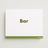 "Landscape Custom" - Bar Signs in Charcoal by Minted - Front