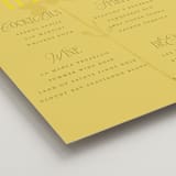 "Bloom" - Bar Signs in Island Citrus by Morgan Kendall - Detail