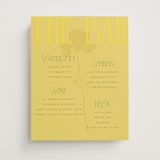 "Bloom" - Bar Signs in Island Citrus by Morgan Kendall - Front