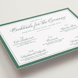 "Fresh Classic" - Bar Signs in Emerald by letterfix - Detail