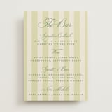 "Heirloom" - Bar Signs in Citrine by Creo Study - Front