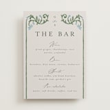 "grandeur" - Bar Signs in Bluebell by Jen Owens - Front