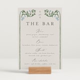 "grandeur" - Bar Signs in Bluebell by Jen Owens - In Use