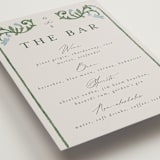 "grandeur" - Bar Signs in Bluebell by Jen Owens - Detail