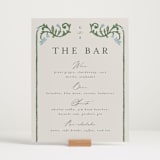 "grandeur" - Bar Signs in Bluebell by Jen Owens - In Use