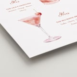 "Sip & Celebrate" - Bar Signs in Tangerine by Celine Nguyen - Detail