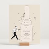 "Cin Cin - Butler Drinks Menu" - Bar Signs in Champagne by Draft and Wed - In Use