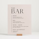 "Debonair" - Bar Signs in Cream by jomolo - In Use