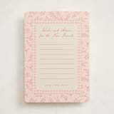"Woodland" - Baby Shower Activity Cards in Rose by Erin German - Front