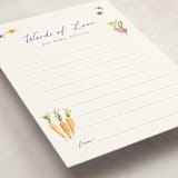 "Grown with love" - Baby Shower Activity Cards in Sky by frau brandt - Detail