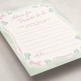 "Little fleur" - Baby Shower Activity Cards in Cupcake by Creo Study - Detail