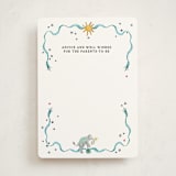 "Favorite Things" - Baby Shower Activity Cards in Celestial by Jill Delavan - Front