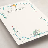 "Favorite Things" - Baby Shower Activity Cards in Celestial by Jill Delavan - Detail