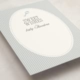 "boujee" - Baby Shower Activity Cards in Blueberry by Benita Crandall - Detail