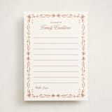 "Watercolor Stork Baby Shower Invitation" - Baby Shower Activity Cards in Blush by Kaylee Morgan - Front