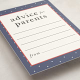 "My Lobster" - Baby Shower Activity Cards in Denim by Wendy Taylor - Detail