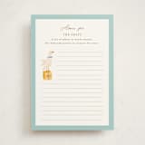 "Honk for Baby!" - Baby Shower Activity Cards in Lemonade by Julie Murray - Front