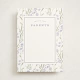 "Lottie" - Baby Shower Activity Cards in Lilac by Erin L. Wilson - Front