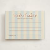 "we're having a party" - Baby Shower Activity Cards in Powder Blue by Ellen Schlegelmilch - Front