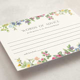 "flower garden" - Baby Shower Activity Cards in Cotton by Susan Moyal - Detail