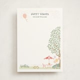 "Patio Party" - Baby Shower Activity Cards in Watermelon by Paper Sun Studio - Front