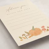 "Little pumpkin" - Baby Shower Activity Cards in Latte by Creo Study - Detail