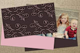 "Darlington" - Business Cards in Chocolate by Spinsugar - Back of Card Options