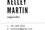 "Headliner" - Business Cards in Seaside by A Real Peach Studio - Detail