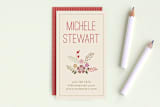"Blooming Flowers" - Business Cards in Apple Blossom by Jazmin B. Marquez - Front