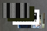"Sartorialist" - Business Cards in Charcoal by Luisa Garcia - Back of Card Options