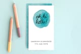 "Friendly Greetings" - Business Cards in Sea by A Little Big Picture - Front