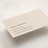 "Impressionist" - Business Cards in Raven by Jessica Yeo - Detail