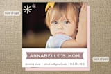 "Pretty Playdate" - Business Cards in Hazy lilac by June Letters Studio - Front