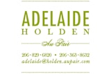 "According to Dotty" - Business Cards in Grass by Cathy Haebe - Detail