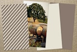 "Interior Elegance" - Business Cards in Mocha by Bethany Anderson - Back of Card Options