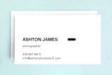 "Manual" - Business Cards in Eclipse by Jack Knoebber - Front