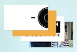 "Manual" - Business Cards in Eclipse by Jack Knoebber - Back of Card Options