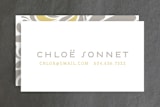 "Swish" - Business Cards in Daffodil by Jody Wody - Front