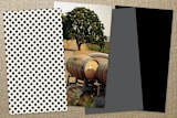 "Brownie" - Business Cards in Graphite by leslie hamer - Back of Card Options