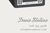 "Brownie" - Business Cards in Graphite by leslie hamer - Detail