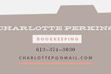 "File Share" - Business Cards in Tomato by Yours Madly - Detail